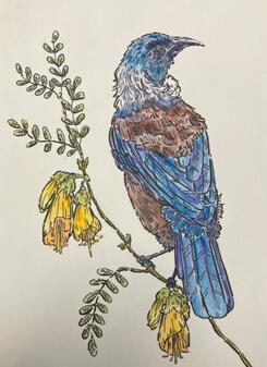 Tui (Greeting Card)